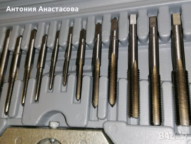 Комплект метчици и плашки 31 части  на  немската марка MTX, снимка 2 - Други инструменти - 34408934