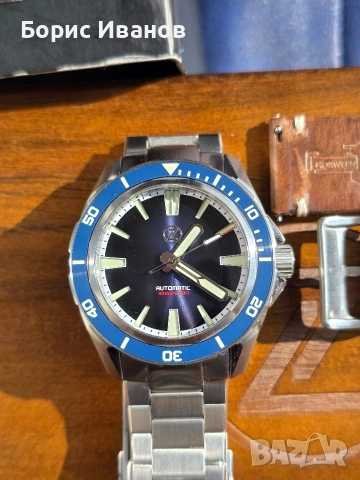 Zelos Swordfish V2 300m Diver Midnight Blue Limited Edition, снимка 2 - Мъжки - 53496058