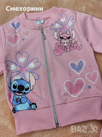 Детски памучен комплект Стич, от тънко трико , снимка 9 - Детски комплекти - 53004672