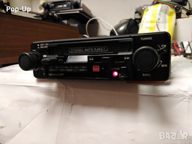 Ретро Радиокасетофон Sharp, снимка 3 - Радиокасетофони, транзистори - 41354991
