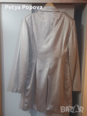 Елегантни рокля и сако с пухче на яката, снимка 6 - Рокли - 39422357
