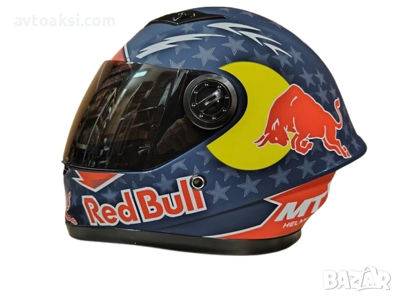 Детска каска Red Bull Мотор/Мотопед/Вело/Скутер/Атв -1019- 6, снимка 4 - Аксесоари и консумативи - 53672889