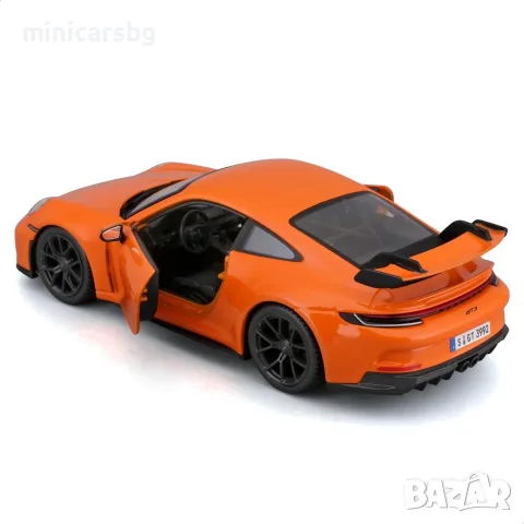 Метални колички Porsche 911 GT3 (992) – 1:24, снимка 3 - Колекции - 55983836