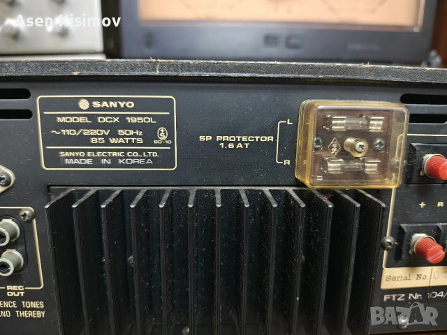 Sanyo DCX 1950L, снимка 3 - Ресийвъри, усилватели, смесителни пултове - 53514400