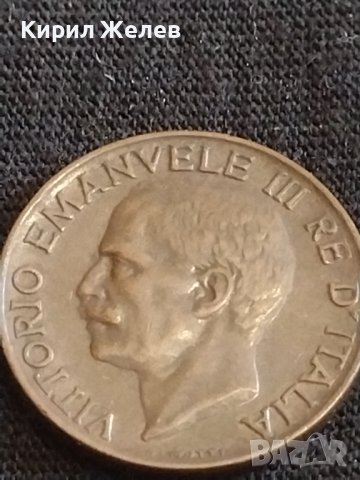 Стара монета 5 чентезими 1930г. Италия уникат перфектно състояние за КОЛЕКЦИОНЕРИ 32067, снимка 4 - Нумизматика и бонистика - 44351237