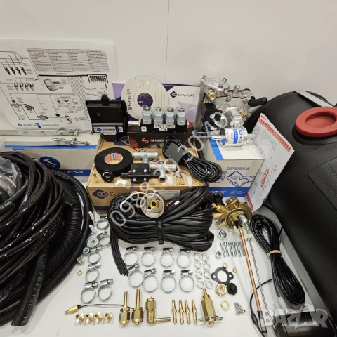 НОВ! ГАЗОВ ИНЖЕКЦИОН с OBD 4цил. пълен комплект + 35л. gazov injekcion