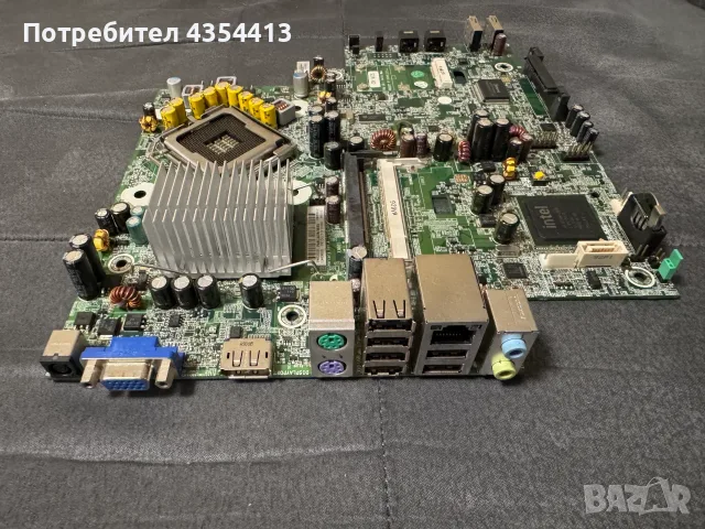 Дъно от HP dc7900 USDT. Дефектно, за части, снимка 2 - Дънни платки - 56046509