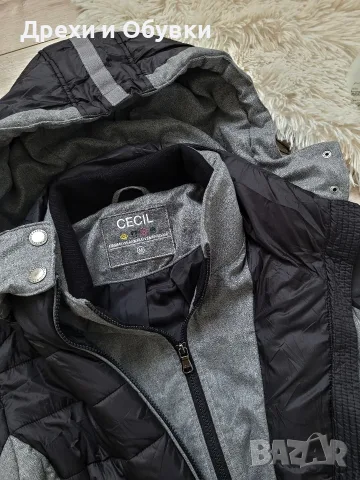 Зимно яке с качулка CECIL, снимка 10 - Якета - 56225139