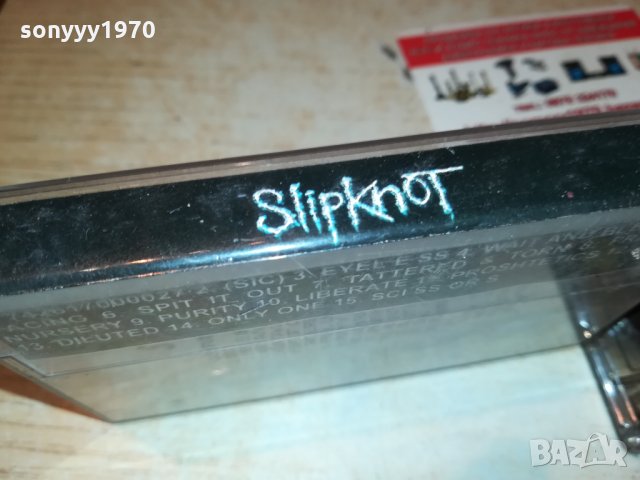поръчана-SLIPKNOT-АУДИОКАСЕТА 1210211409, снимка 8 - Аудио касети - 34437371