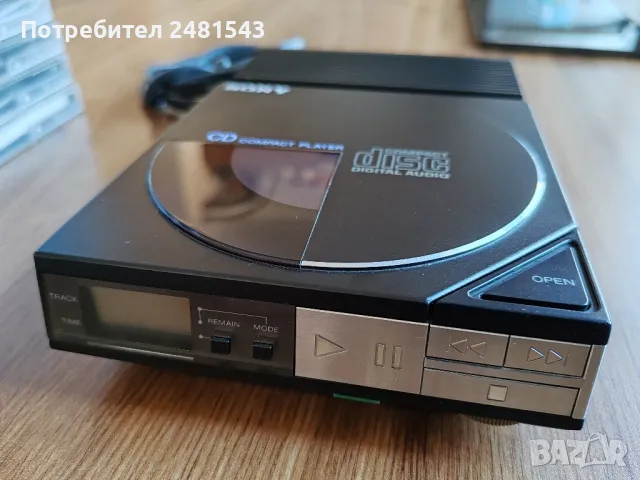 Sony D-50 CD player + Sony AC-D50 захранване  , снимка 2 - Аудиосистеми - 48573113