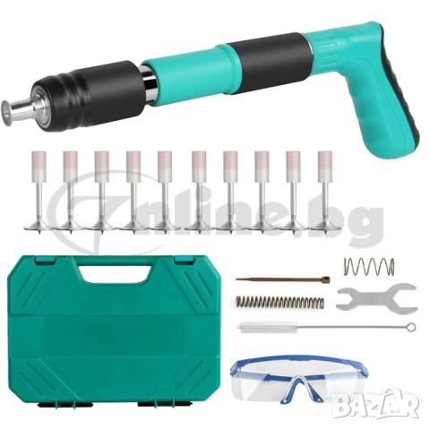 👉 „Професионален пиронен пистолет IRON512 – мощен и надежден 🔧 + ПОДАРЪК 100 пирона!“, снимка 2 - Други инструменти - 51999110