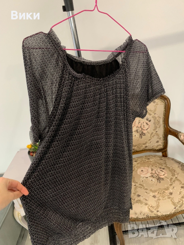 Красива блуза в размер L, снимка 12 - Тениски - 44607234