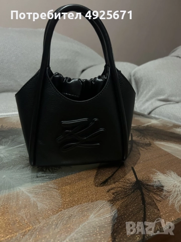 оригинална дамска чанта karl lagerfelt