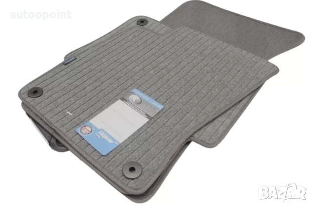 Мокетни стелки за AUDI A8 D3 (2002-2010) - сив къса база Petex