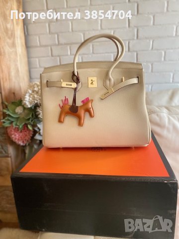 чанта Ермес Кели 25см*Hermes Kelly 25 Epsom, снимка 14 - Чанти - 42425020