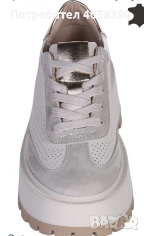 Дамски ежедневни обувки -ественна кожа, снимка 5 - Дамски ежедневни обувки - 53720527