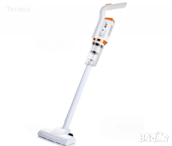 Акумулаторна домакинска ръчна прахосмукачка с 5 накрайника, снимка 1