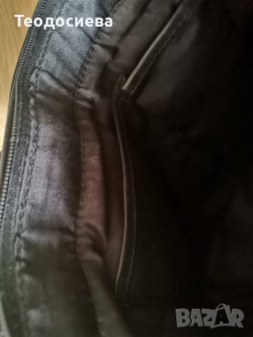 Черна дамска италианска чанта Vera Pelle, снимка 9 - Чанти - 39167500