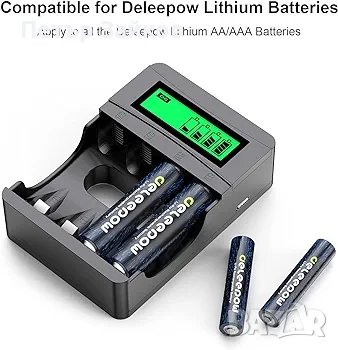 Бързо зарядно устройство за AA AAA литиеви акумулаторни батерии, снимка 2 - Друга електроника - 42466974