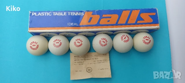 Топчета за тенис на маса "IDEAL "- Чехословакия 