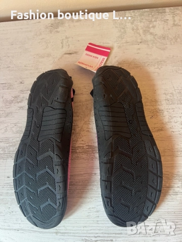 Нови дамски аква обувки 40-41 номер с етикета в розов цвят с черни гумени подметки 🩷🖤, снимка 5 - Други - 51893155