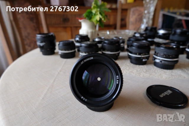 Nikon AF 85mm f1.8 Lens. Nikon, снимка 3 - Обективи и филтри - 53595842