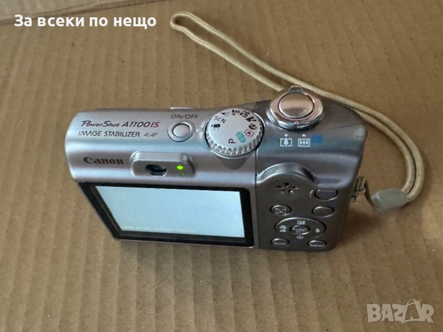 ЗА ЧАСТИ! Цифров фотоапарат Canon PowerShot A1100 IS , 12.1mp, снимка 11 - Фотоапарати - 51622100