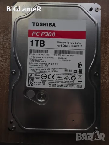 1TB TOSHIBA PC300 HDWD110 HDD