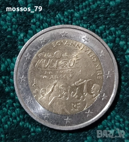 10 френски монети 2€, снимка 10 - Нумизматика и бонистика - 52806811