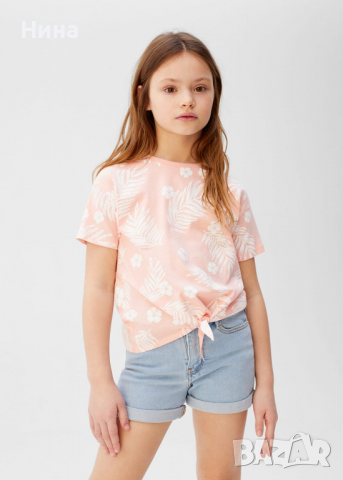 Тениска MANGO tropic, снимка 4 - Детски тениски и потници - 36242423