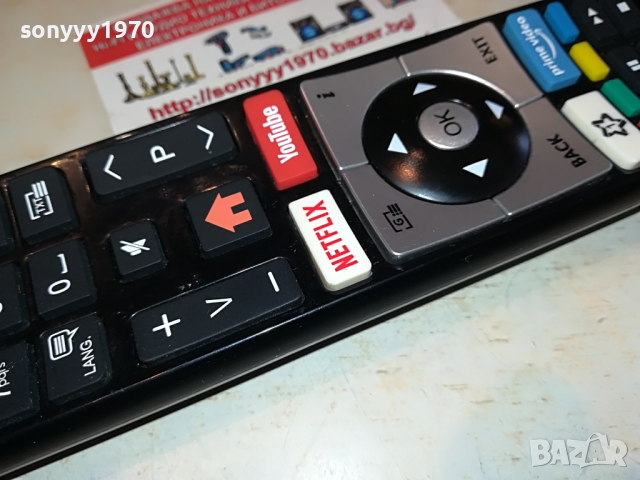 TELEFUNKEN NETFLIX YOUTUBE REMOTE-GERMANY 2203221820, снимка 5 - Дистанционни - 36197525