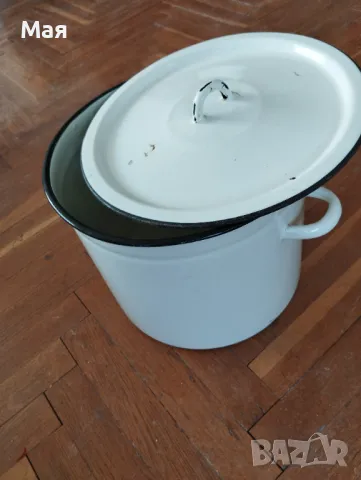 Тенджера голяма емайлирана, снимка 1