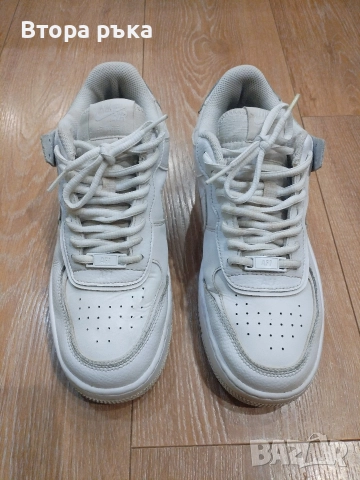 Оригинални унисекс маратонки Nike Air Force Shadow, снимка 9 - Маратонки - 52807421