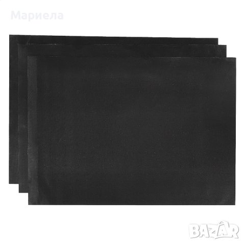 Подложки за грил AmazonCommercial, комплект от 3 бр., 58,4 x 41,3 см, снимка 5 - Други - 40556893