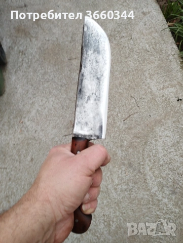 Стар кован нож, снимка 6 - Ножове - 53564945