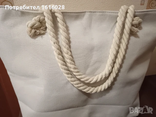 Голяма плажна чанта на лимони., снимка 3 - Чанти - 51320362