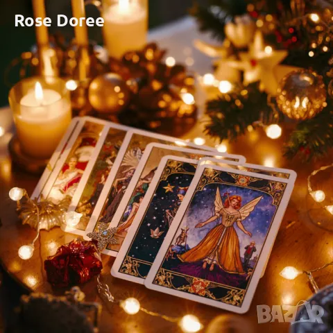 КОЛЕДНА ПРОМОЦИЯ Гледане на карти Таро 3 въпроса за 7.49 лв., снимка 1