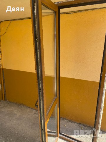 PVC врата с цвят златен дъб, снимка 2 - Други - 41915657