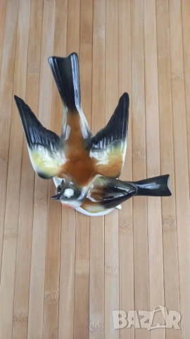 Порцеланова фигурка с две птички - Wagner & Apel, снимка 4 - Статуетки - 50676543