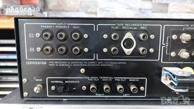 Kenwood KR-2120, снимка 6 - Ресийвъри, усилватели, смесителни пултове - 47264020