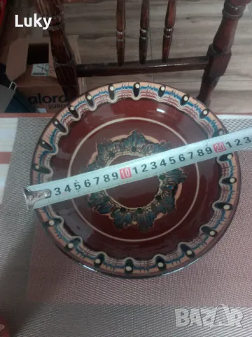 Продавам два керамични, битови, съда- за плодове и ваза.Обявената цена е за двете., снимка 4 - Други ценни предмети - 39045869