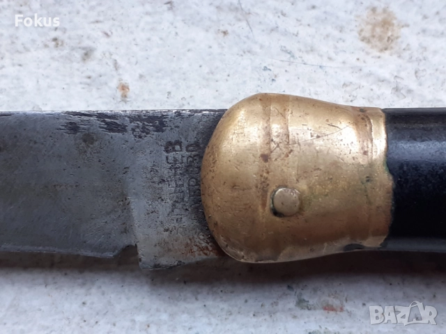 Стар джобен нож дамско краче Петко Денев Габрово, снимка 4 - Антикварни и старинни предмети - 52617265