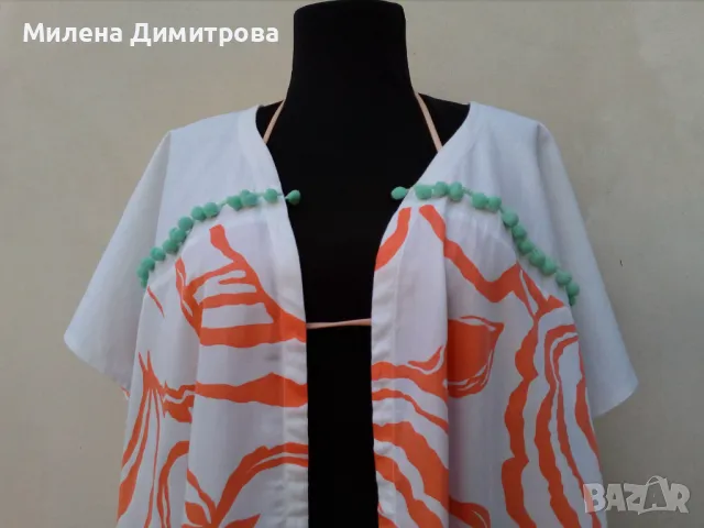 Плажни кафтани ръчна изработка , снимка 3 - Туники - 48851216