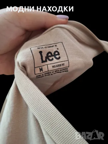 Lee Оригинална Дамска Тениска Овърсайз , снимка 3 - Тениски - 49797156