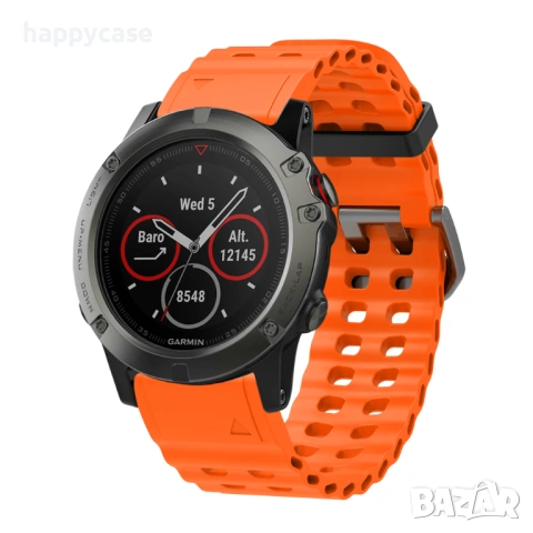 OCEAN QUICKFIT Силиконова каишка за Garmin Fenix/Instinct/Enduro/Epix, снимка 12 - Каишки за часовници - 53833848