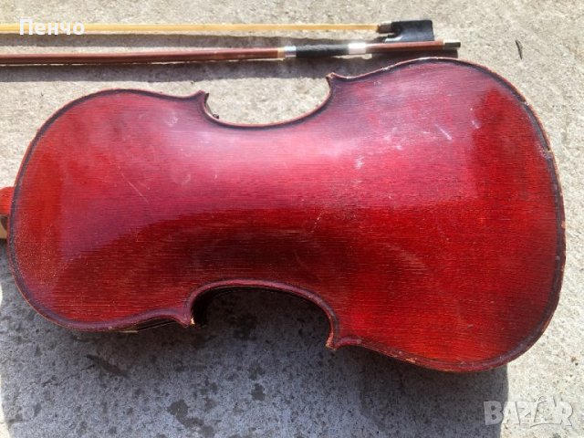 стара цигулка, снимка 8 - Антикварни и старинни предмети - 44176136