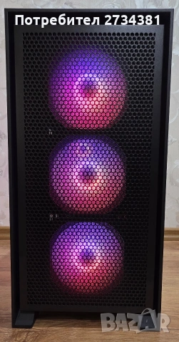 Геймърски компютър Ryzen 5 5500, RTX 3060TI, 16 RAM, снимка 4 - Геймърски - 53804539