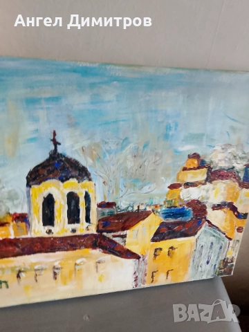 Маслена картина платно , снимка 2 - Картини - 51608837