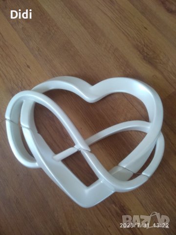 Декоративно Сърце Обичам те безкрайно 