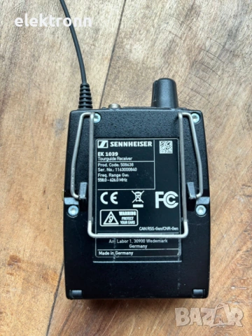 Sennheiser EK 1039  IFB Monitor, снимка 2 - Други - 53110583